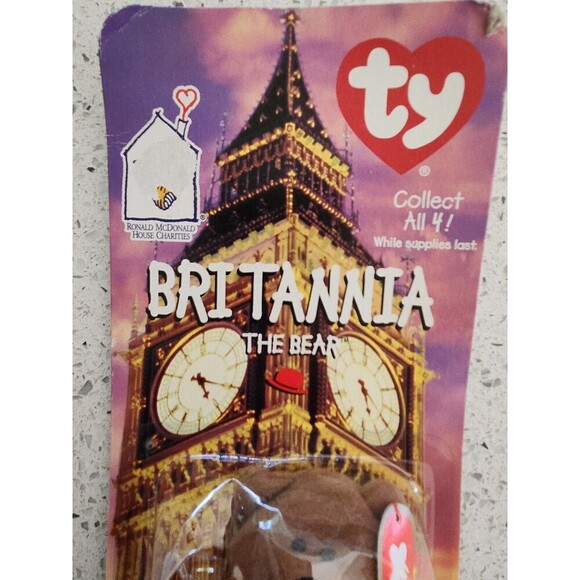 Ty Britannia The Bear Mcdonalds Beanie Babies 1999 - Picture 2 of 4